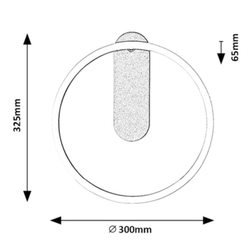 Rabalux - LED Vägglampa LED/14W/230V 3000K