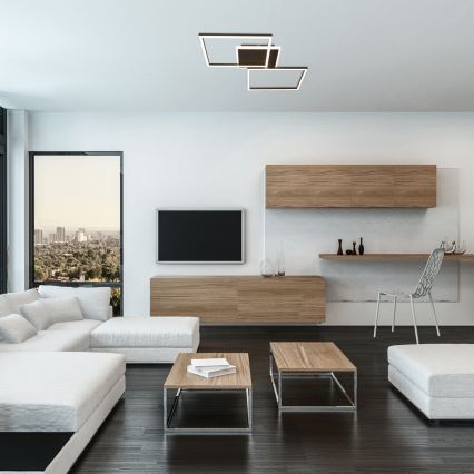 Rabalux - LED taklampa LED/40W/230V 3000K svart 39x50 cm