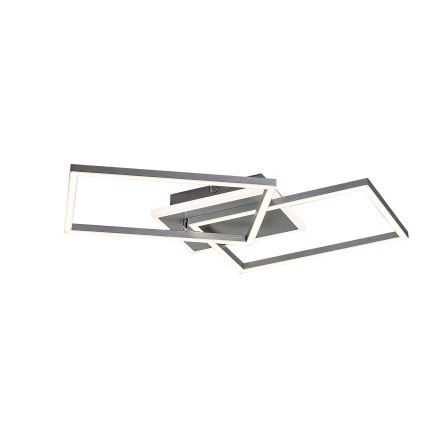 Rabalux - LED Taklampa LED/40W/230V 4000K matt krom 39x50 cm