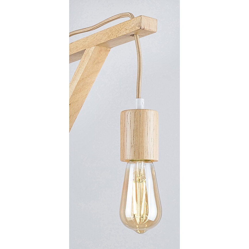 Rabalux - Vägglampa 1xE27/60W/230V bok