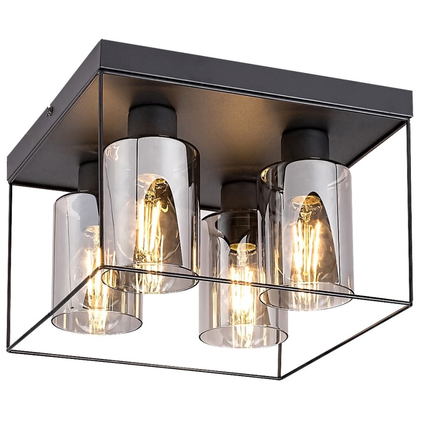 Rabalux - Taklampa 4×E27, 25 W / 230 V, 30×30 cm