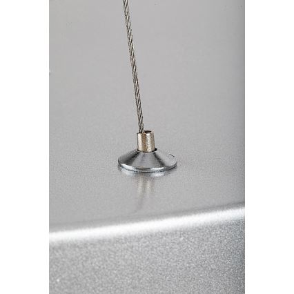 Rabalux - LED dimbar taklampa LED/60W/230V silver 3000-6000K + fjärrkontroll