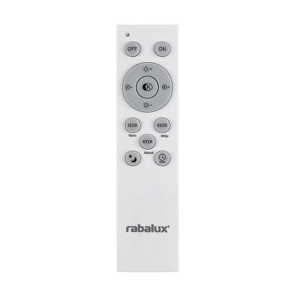 Rabalux - LED dimbar taklampa LED/60W/230V silver 3000-6000K + fjärrkontroll