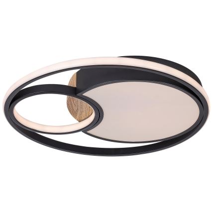 Rabalux - Dimbart LED-takarmatur LED/81W/230V 3000K/4000K/6000K Ø 48 cm + fjärrkontroll