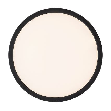 Rabalux - LED Taklampa LED/24W/230V 3000/4000/6000K Ø 29 cm svart