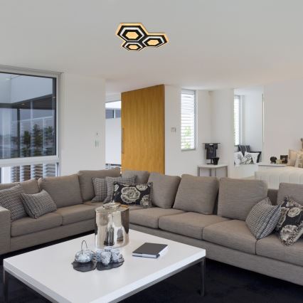 Rabalux - LED dimbar taklampa LED/72W/230V 3000/6000K 41,5x41,5 cm + fjärrkontroll