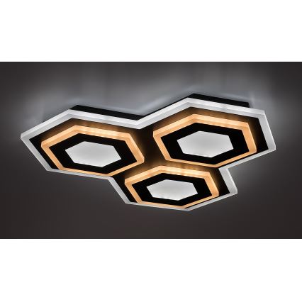 Rabalux - LED dimbar taklampa LED/72W/230V 3000/6000K 41,5x41,5 cm + fjärrkontroll