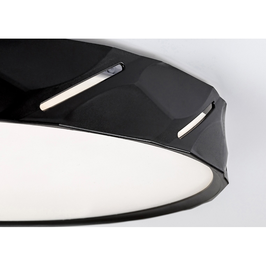 Rabalux - LED Taklampa LED/25W/230V 4000K Ø 39 cm svart