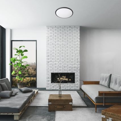 Rabalux - LED Taklampa LED/45W/230V 3000K svart 48 cm