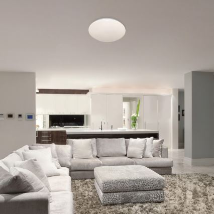 Rabalux - LED Taklampa med sensor LED/24W/230V IP44 4000K Ø 38 cm