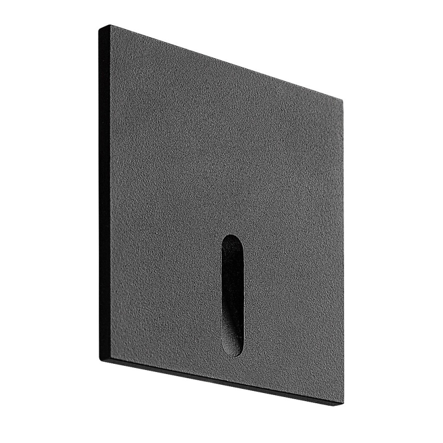 Rabalux - LED trappbelysning LED/3W/230V 3000K svart