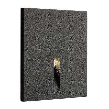 Rabalux - LED trappbelysning LED/3W/230V 3000K svart