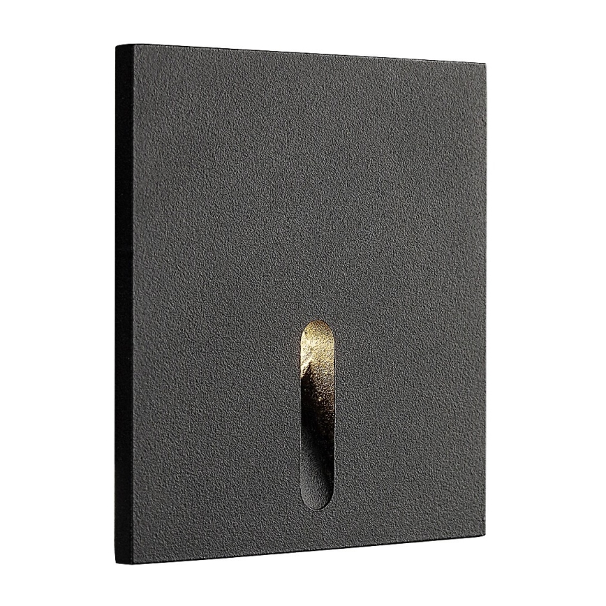 Rabalux - LED trappbelysning LED/3W/230V 3000K svart