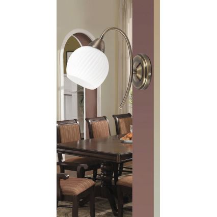 Rabalux 7118 - Väggbelysning EVANGELINE E14/40W