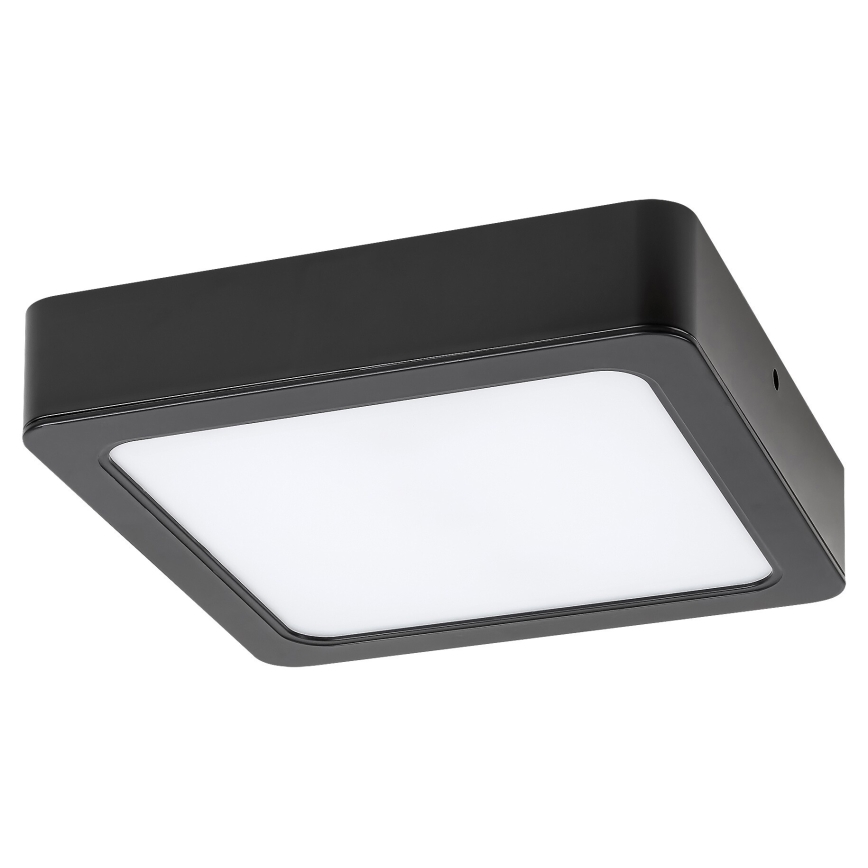 Rabalux - LED taklampa LED/24W/230V 4000K 22x22 cm svart