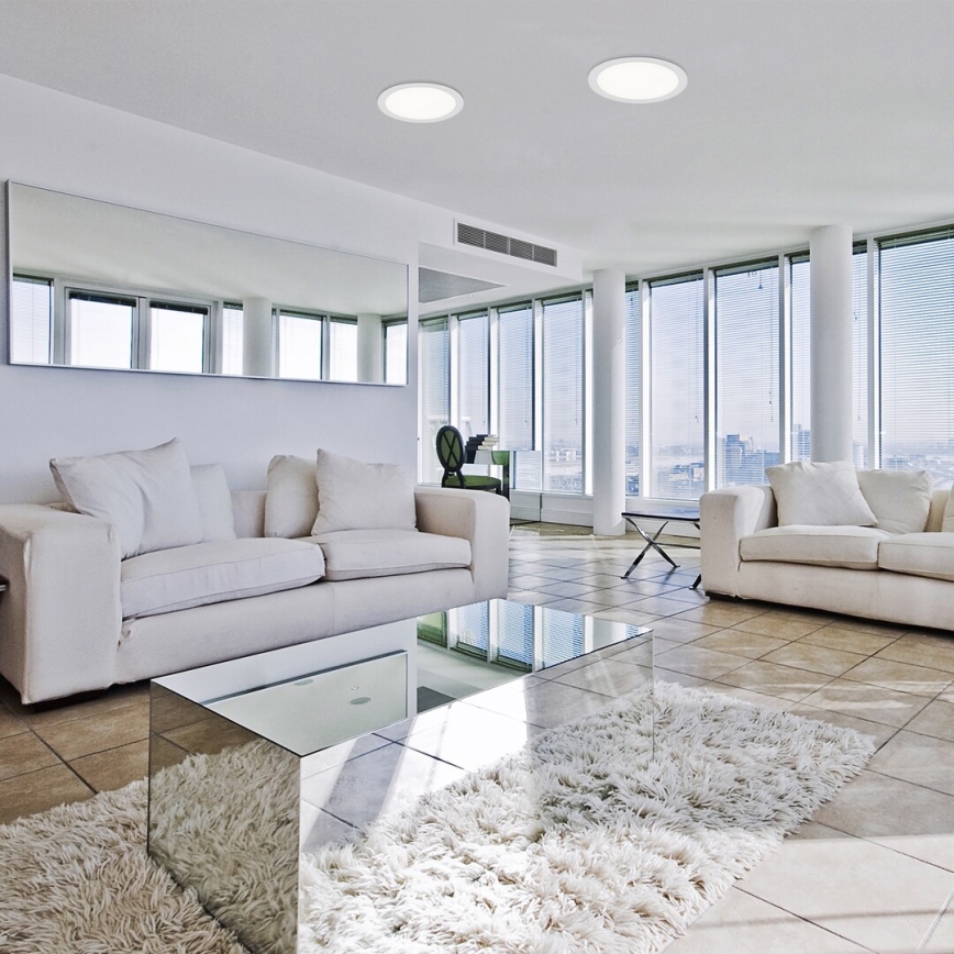 Rabalux - LED infälld belysning LED/18W/230V 3000K diameter 22 cm vit