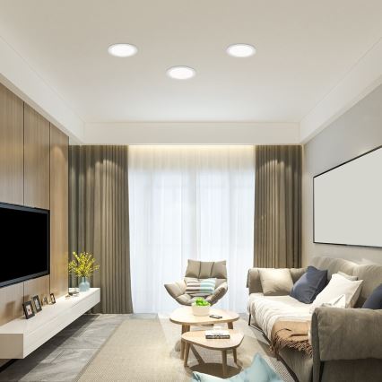 Rabalux - LED infälld belysning LED/3W/230V diameter 9 cm vit