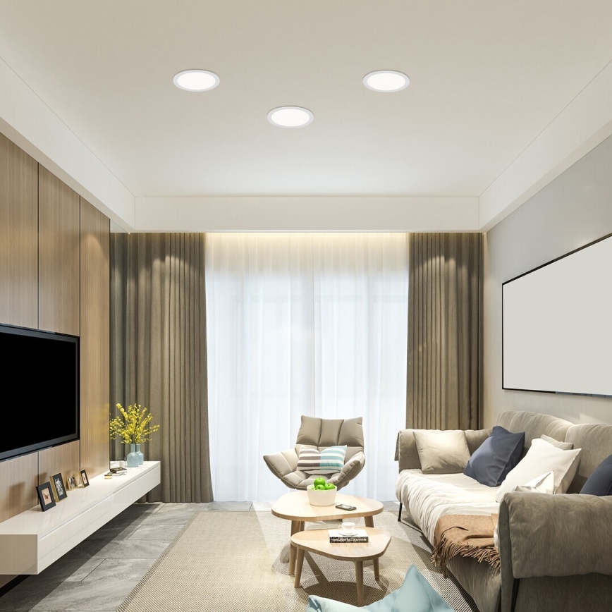 Rabalux - LED infälld belysning LED/3W/230V diameter 9 cm vit