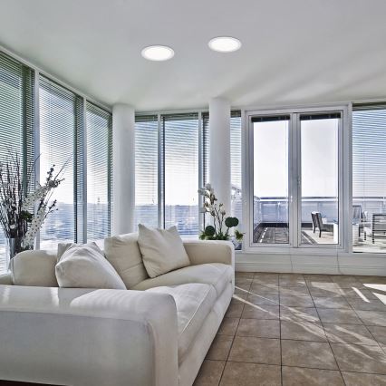 Rabalux - LED infälld belysning LED/12W/230V diameter 17 cm vit