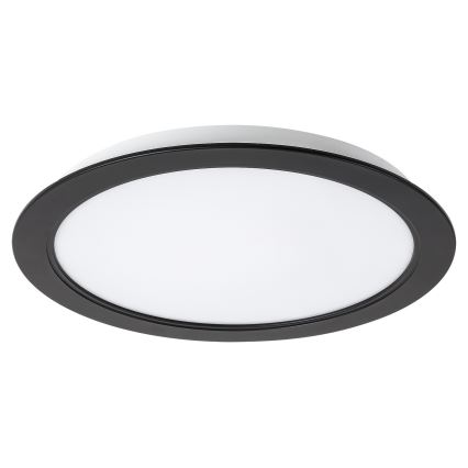 Rabalux - LED infälld belysning LED/18W/230V diameter 22 cm svart