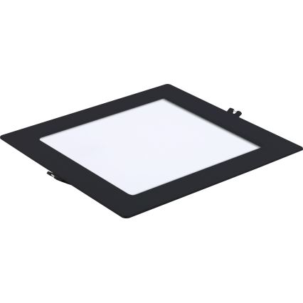 Rabalux - LED infälld belysning LED/18W/230V 22x22 cm svart