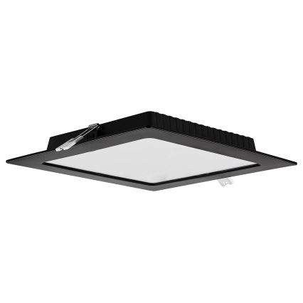 Rabalux - LED infälld belysning LED/18W/230V 22x22 cm svart