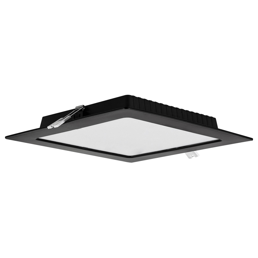 Rabalux - LED infälld belysning LED/18W/230V 22x22 cm svart
