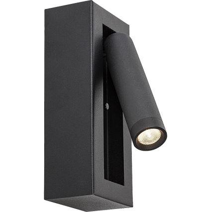 Rabalux - LED väggspotlight LED/4W/230V svart