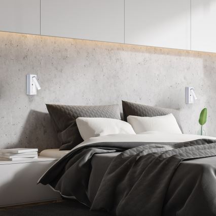 Rabalux - LED väggspotlight LED/4W/230V vit