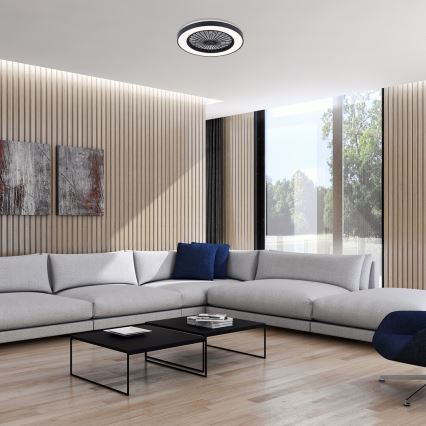 Rabalux - LED Dimbar taklampa med fläkt LED/40W/230V 3000/4000/6000K Wi-Fi + fjärrkontroll