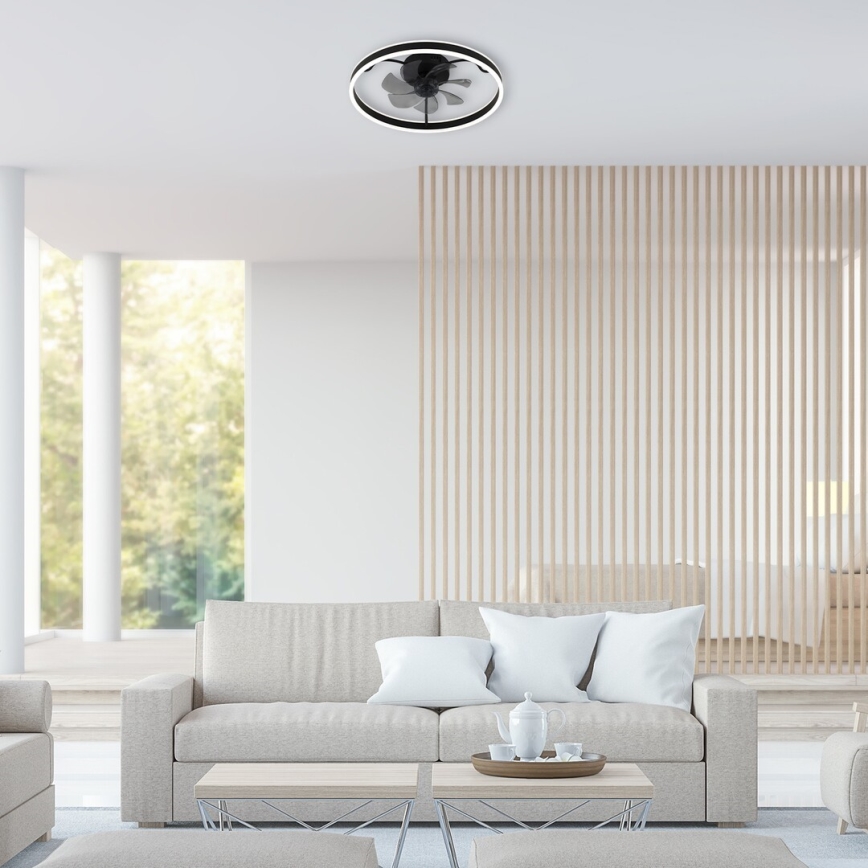 Rabalux - LED Dimbar taklampa med fläkt LED/40W/230V 3000/4000/6000K Wi-Fi + fjärrkontroll