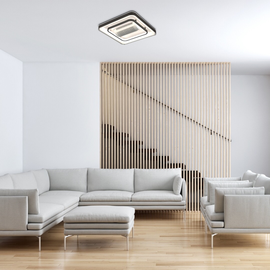 Rabalux - LED Dimbar taklampa med fläkt LED/50W/230V 3000/4000/6000K Wi-Fi + fjärrkontroll