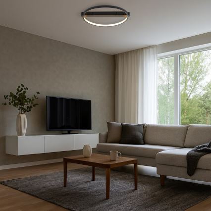 Rabalux - LED taklampa LED/45W/230V 3000K 50x55 cm svart