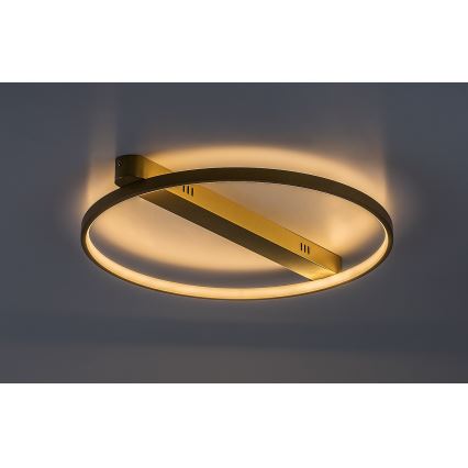 Rabalux - LED-taklampa LED/45W/230V 3000K 50x55 cm guldfärgad