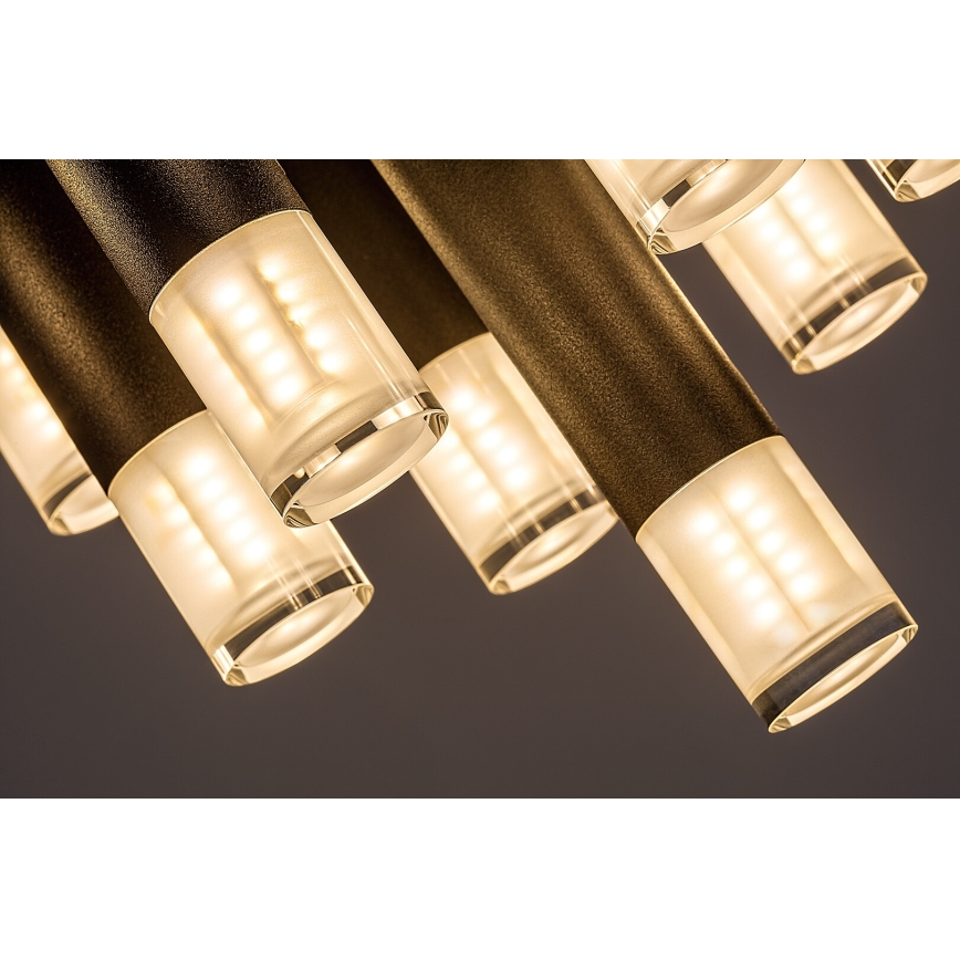 Rabalux - Taklampa 13xG9/5W/230V svart Ø 34 cm