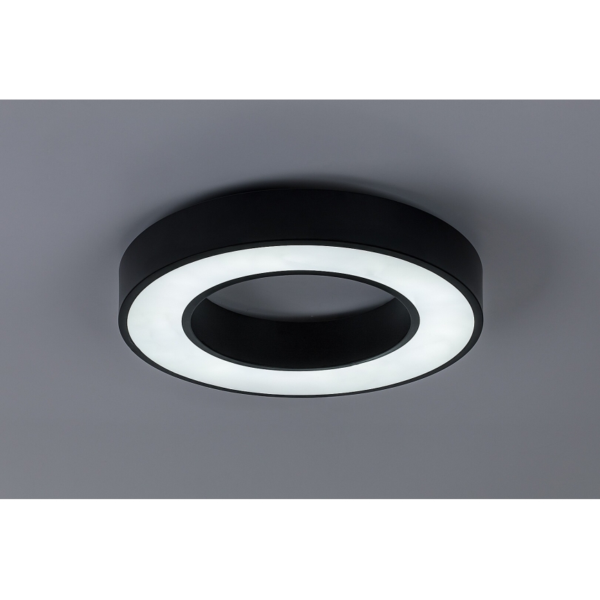 Rabalux - Dimbar LED-taklampa LED/45W/230V 3000-6500K Ø 60 cm svart + fjärrkontroll