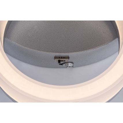 Rabalux - LED-taklampa LED/24W/230V 3000/4000/6500K 38x51 cm mattkrom