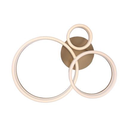 Rabalux - LED taklampa LED/24W/230V 3000/4000/6500K guld 38x51 cm