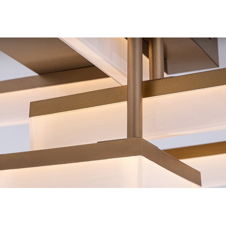 Rabalux - LED taklampa LED/22W/230V 3000/4000/6500K guld 47x47 cm