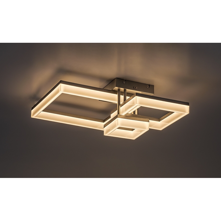 Rabalux - LED taklampa LED/22W/230V 3000/4000/6500K matt krom 47x47 cm