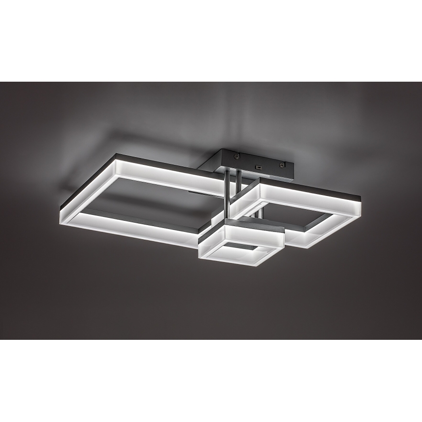 Rabalux - LED taklampa LED/22W/230V 3000/4000/6500K matt krom 47x47 cm