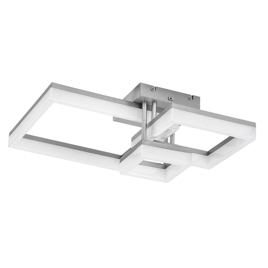 Rabalux - LED taklampa LED/22W/230V 3000/4000/6500K matt krom 47x47 cm