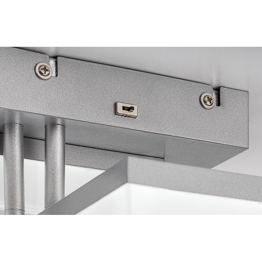 Rabalux - LED taklampa LED/22W/230V 3000/4000/6500K matt krom 47x47 cm