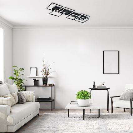 Rabalux - Dimbar LED-taklampa 40W/230V 3000-6500K 33x100 cm + fjärrkontroll