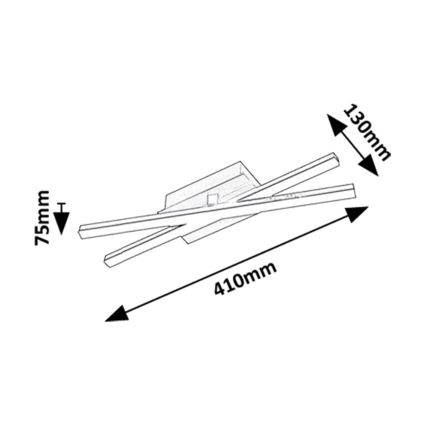 Rabalux - LED taklampa LED/16W/230V 4000K 13x41 cm