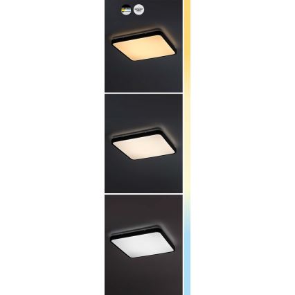 Rabalux - LED taklampa för badrum LED/36W/230V 3000/4000/6000K IP44 42x42 cm vit