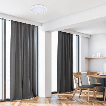 Rabalux - LED taklampa för badrum LED/18W/230V 3000/4000/6000K IP44 diameter 30,5 cm vit