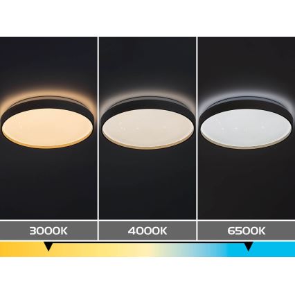 Rabalux - LED dimbar taklampa LED/80W/230V 3000-6500K Ø 77 cm + fjärrkontroll