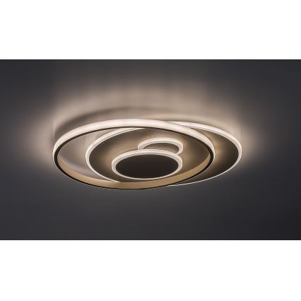 Rabalux - Dimmbar LED-takarmatur LED/57W/230V 3000-6000K 48,5x40 cm + fjärrkontroll