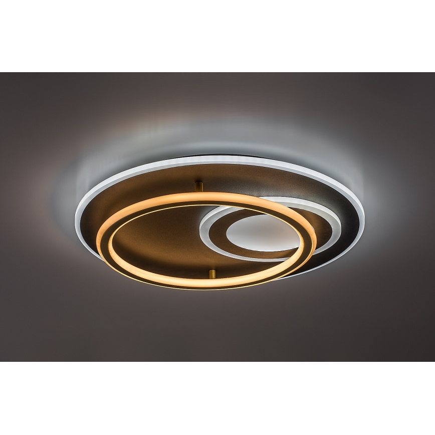 Rabalux - Dimbart LED-taklampa, 60 W, 230 V, 3000–6000 K, Ø 50 cm, med fjärrkontroll
